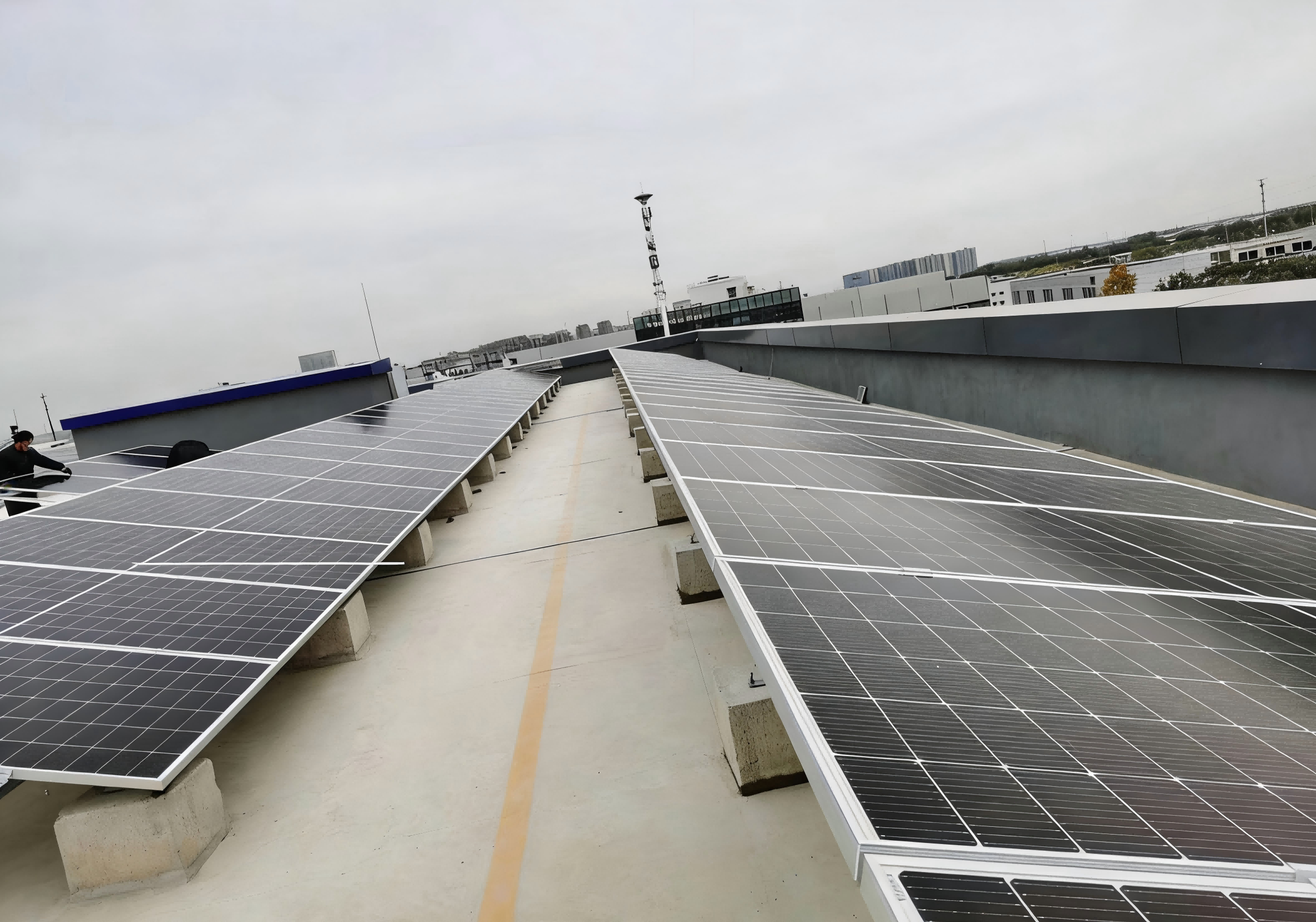 北京亚太中立信息技术有限公司BDA楼顶区域光伏安装项目2