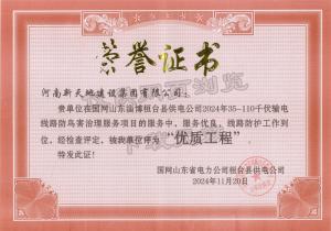 国网山东-**工程